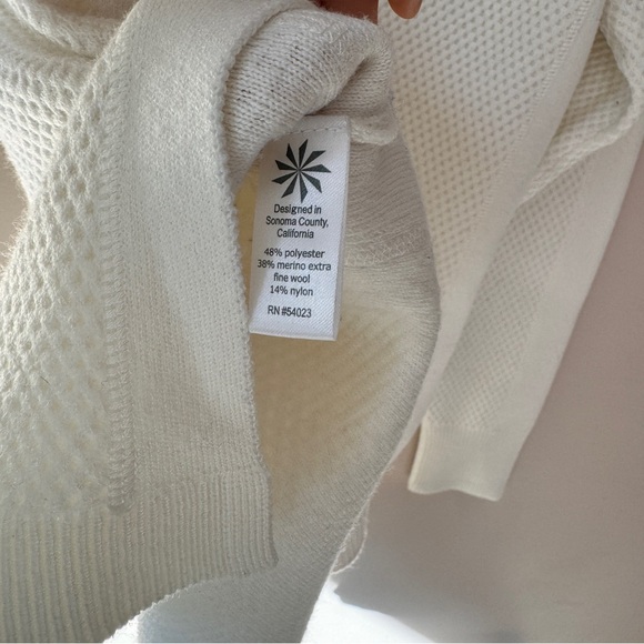 Athleta Ivory Sweater/Tunic - Picture 5 of 5